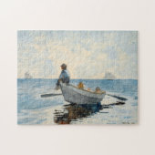 Jongens in een Dory | Winslow Homer Legpuzzel (Horizontaal)