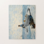 Jongens in een Dory | Winslow Homer Legpuzzel (Verticaal)