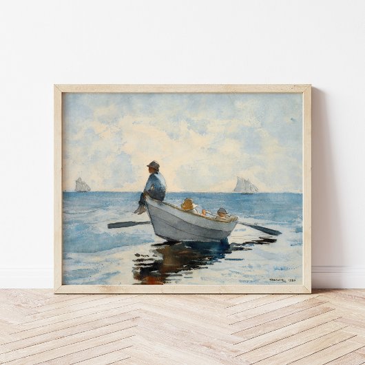 Jongens in een Dory | Winslow Homer Poster