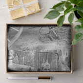 jongens in Harlequin Suit Tissue Paper Tissuepapier (Geschenk)