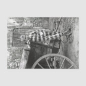 jongens in Harlequin Suit Tissue Paper Tissuepapier (Voorkant)