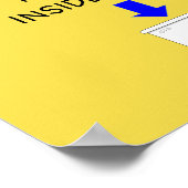 Jongens in het poster van de toiletwc (Hoek)