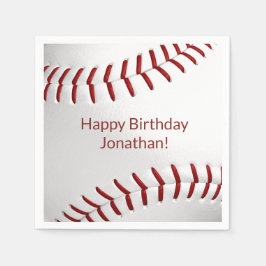 jongens jongens honkbalwedstrijd servet