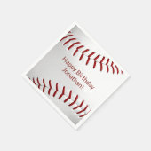 jongens jongens honkbalwedstrijd servet (Hoek)