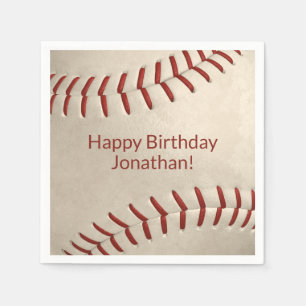 jongens jongens honkbalwedstrijd servet