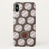 jongens jongens jongens sport baseballetjes monogr Case-Mate iPhone case (Achterkant)
