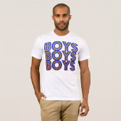 Jongens jongens t-shirt (Voorkant volledig)