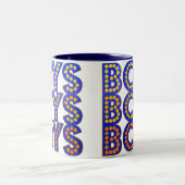 Jongens jongens tweekleurige koffiemok (Center)