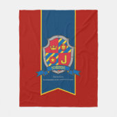 Jongens Joshua of letter J naam betekent deken (Voorkant)