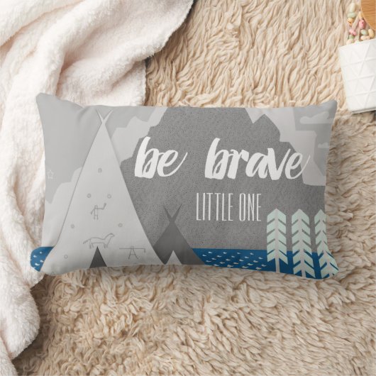 Jongens kamer zijn Brave Little One Kussen (Deken)
