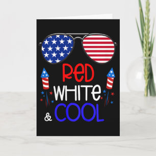 Jongens Kids 4 juli Rood Wit En Cool Zonnebril G Kaart