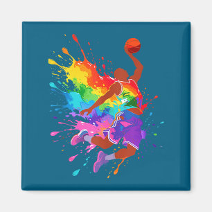 Jongens Kids Basketbal Speler Bball Tank Top Magneet