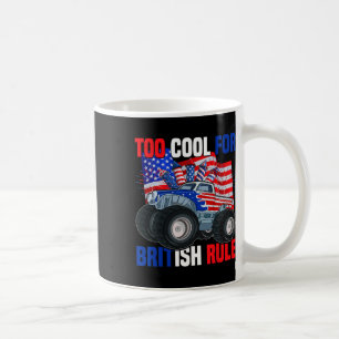 Jongens Kinder te cool voor Britse regel 4 juli Koffiemok