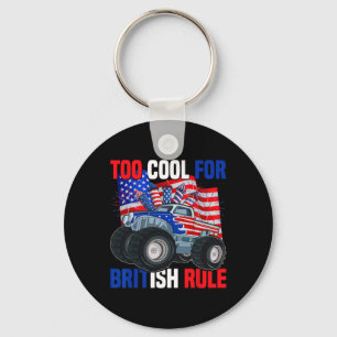 Jongens Kinder te cool voor Britse regel 4 juli Sleutelhanger