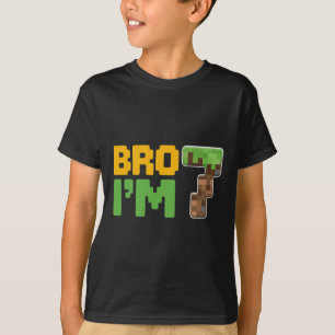 Jongens Kinderen 7e Verjaardag Jongen Broer Ik ben T-shirt