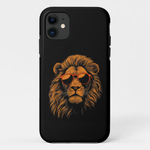 Jongens Kinderen Grappige Leeuw Dier Case-Mate iPhone Case