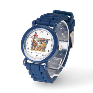 Jongens kleine piraat tekst toevoegen horloge