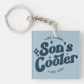 Jongens koeler Funny FathersDay (komt overeen met Sleutelhanger (Voorkant)