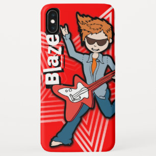 Jongens korte naam rockstar kind iPhone XS max hoesje