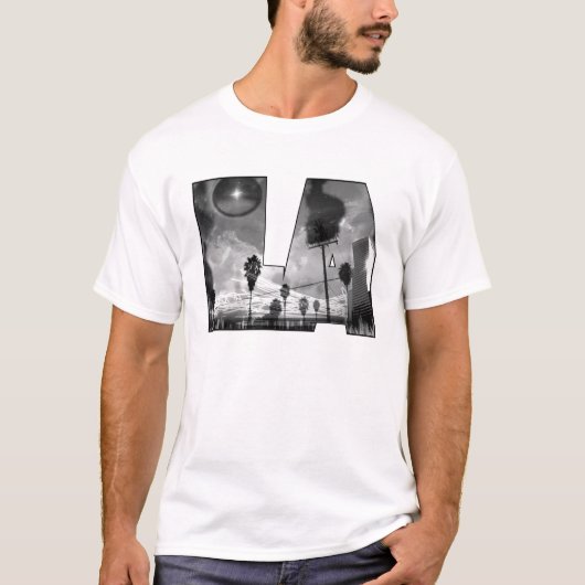 jongens L.A. is ondergronds graffitti graff aan he T-shirt (Voorkant)