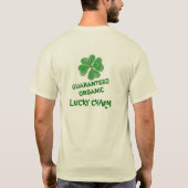 Jongens Lucky Charm, St. Paddy's Day T shirt! T-shirt (Achterkant)