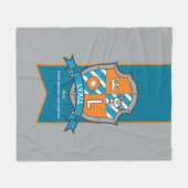 Jongens Lyall of letter L naam betekent grijs sina Fleece Deken (Voorkant (Horizontaal))