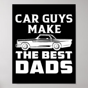 Jongens maken de beste papa papa vader vaders D Poster