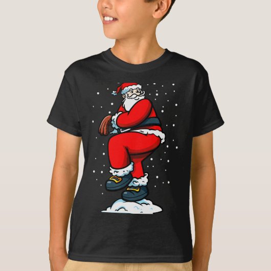 Jongens Mannen Kerstmis Tcher Sinterklaas Kerstmis T-shirt (Voorkant)