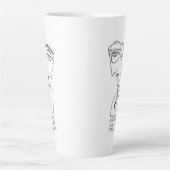 Jongens maten vrienden cadeau neo drink latte mok (Voorkant)