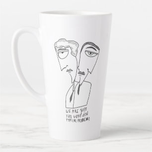 Jongens maten vrienden cadeau neo drink latte mok