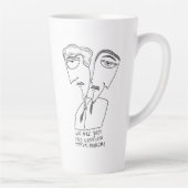 Jongens maten vrienden cadeau neo drink latte mok (Rechts)