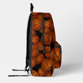 jongens meisjes gepersonaliseerde basketballen pat bedrukte rugzak (Links)