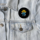 Jongens Meisjes Kinderen Italiaans Brainrot Meme 6 Ronde Button 5,7 Cm (In situ)