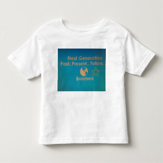 Jongens & Meisjes T-shirt Next Generation Blauwgro (Voorkant)