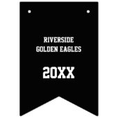 Jongens Meisjes Voetbal Party Team Banket Aangepas Vlaggetjes (Tweede vlag)