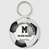 Jongens Meisjes Voetbal Team Cadeaus Koop 1 of Mul Sleutelhanger (Voorkant)