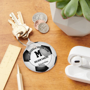 Jongens Meisjes Voetbal Team Cadeaus Koop 1 of Mul Sleutelhanger