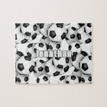 jongens meisjes voetballen patroon gepersonaliseer