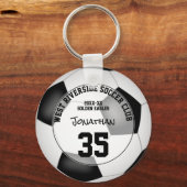 Jongens Meisjes Voetbalteam Cadeaus Onder 10 Sleutelhanger (Voorkant)