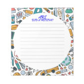 Jongens Mitzva Note Notitieblok (Voorkant)