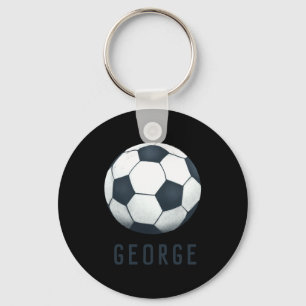Jongens Modern Blauw Voetbalshirt Nummer Sport T-S Sleutelhanger