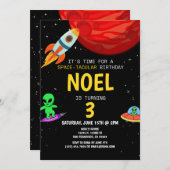 Jongens moderne zwarte buitenwereld kinderen van a kaart (Voorkant / Achterkant)