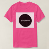 JONGENS MOETEN DESIGN DRAAIEN T-SHIRT (Design voorkant)