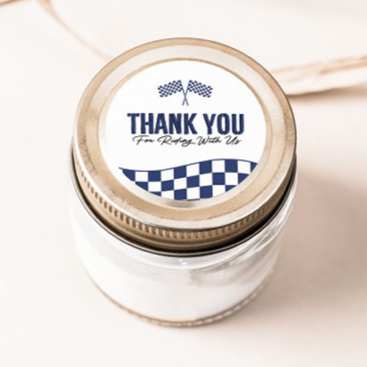 Jongens Motorcross Dirt Bike Verjaardag Ronde Sticker