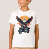 Jongens Motorfiets Shirt (Voorkant)