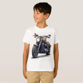Jongens motorfiets shirt (Voorkant volledig)