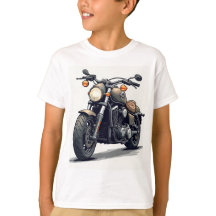 Jongens motorfiets shirt