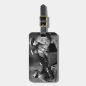  jongens nacht uit bagagelabel (Voorkant verticaal)