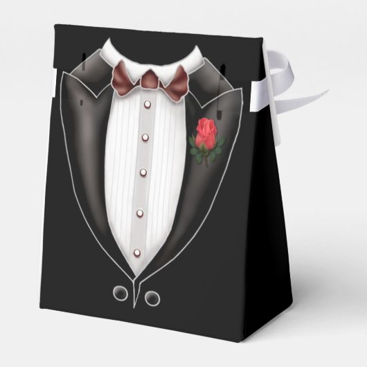 Jongens Night Out Party Favor Boxes Bedankdoosjes (Achterkant)