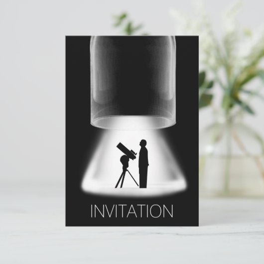 Jongens Night Out Party VIP Uitnodiging (Staand voorkant)